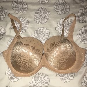 Soma beige, stunning support, full coverage bra